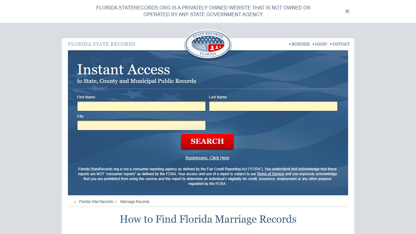 How to Find Florida Marriage Records